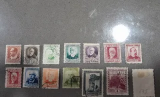 Sellos España 1932 Personajes Monumentos