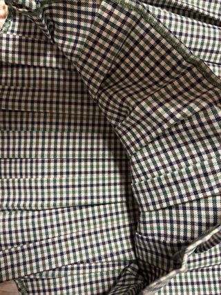 Falda colegiala cuadros verde