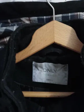 Parka ONLY mujer negra