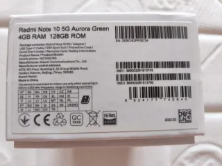 Xiaomi Redmi Note 10 5G Verde 128Gb