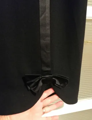 Valentino Garavani Tubino Nero Vintage Taglia L