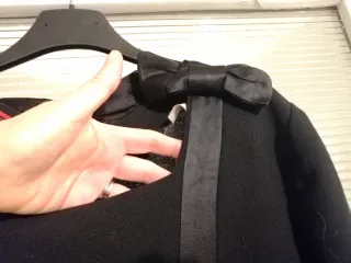 Valentino Garavani Tubino Nero Vintage Taglia L