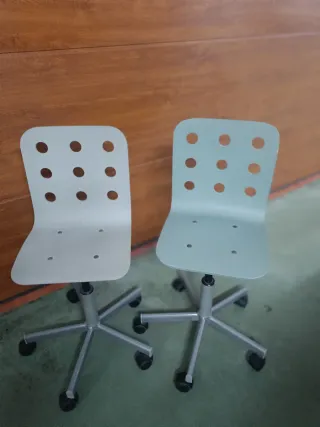 Sillas de escritorio infantiles (2 unidades)