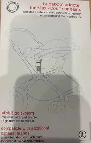 Adaptadores originales Bugaboo para Maxi-Cosi