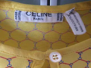 Celine T-Shirt Donna MC Cotone Taglia M