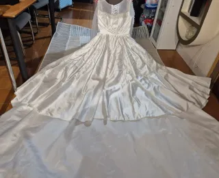 Vestido de Novia Blanco Negociable