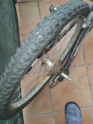 Bicicleta Montaña Roja Decathlon