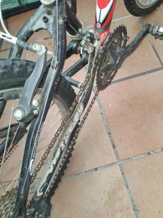 Bicicleta Montaña Roja Decathlon