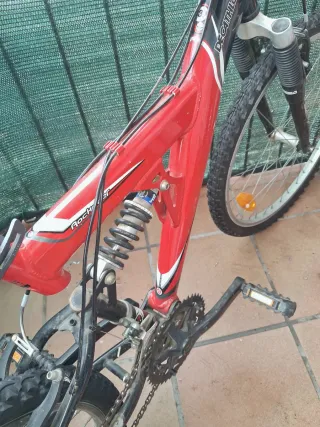 Bicicleta Montaña Roja Decathlon