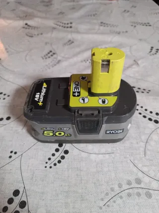 Batería Ryobi ONE+ 18V 5.0Ah