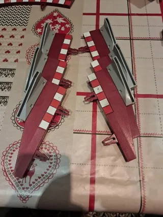 12 Bordes Curvas Scalextric Digital 6 Rectos