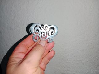 Colgante broche Tous plata