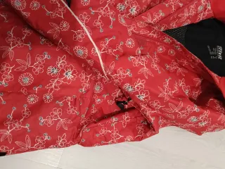 Abrigo de nieve estampado floral