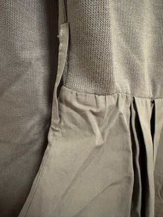 Vestido Zara verde talla S