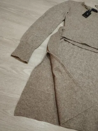 Vestido Sacoor Brothers Talla M Beige