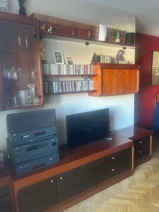 Mueble comedor cerezo 3 modulos