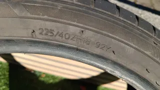 Neumático Hankook  Ventus S1 Evo 225/40/18  92Y