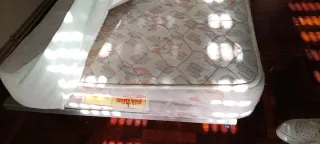 Cabecero, colchón y somier