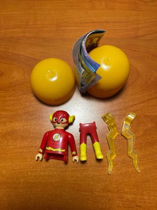 Figura Flash Playmobil DC Huevos Kinder