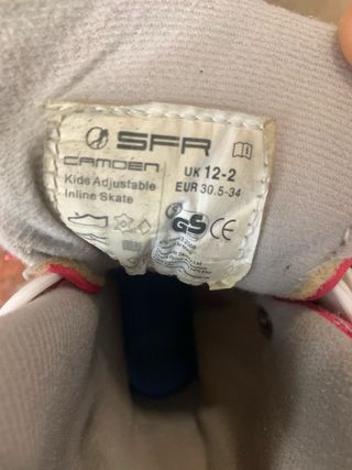 Patines SFR Niña Ajustables Rosa Talla 30 a 34