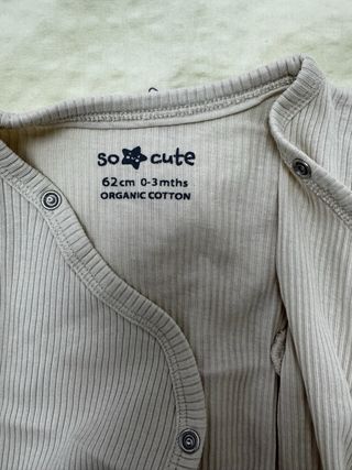 2 Bodys de manga corta para bebés gemelos 0-1 mes