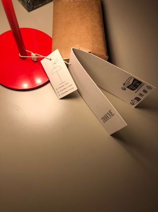 Lámpara LED Recargable Roja