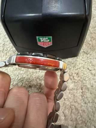 TAG Heuer Formula 1 Reloj Rojo y Plateado