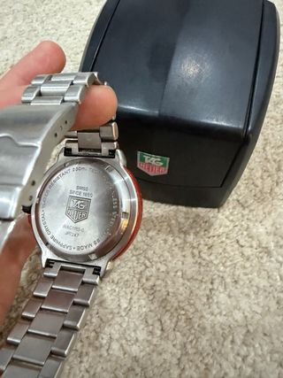 TAG Heuer Formula 1 Reloj Rojo y Plateado