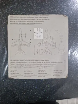 Modellino Aereo Fabbri Italeri Scala 1:100