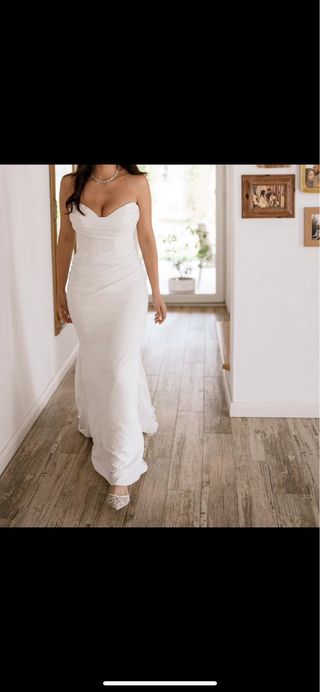 Vestido de novia sirena escote corazón-Vigo Sedka