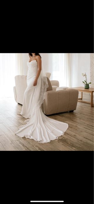 Vestido de novia sirena escote corazón-Vigo Sedka
