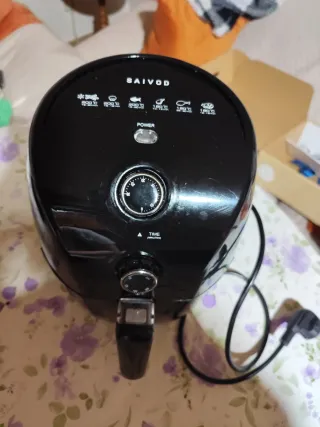 Freidora de Aire 1.5L Negra