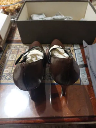 Zapatos Alberta Ferretti Marrones Talla 39