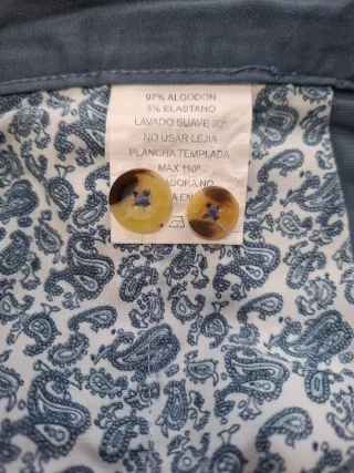 Pantalón The Times of Bocha Gris Azul