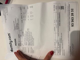 Canapé gris+ colchon +Cabezal gris dormity 2022