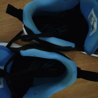 Zapatillas Jordan Negras y Azules