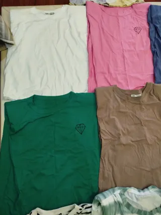 Lote 9 Camisetas Talla Única