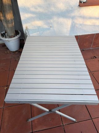 Mesa plegable camping