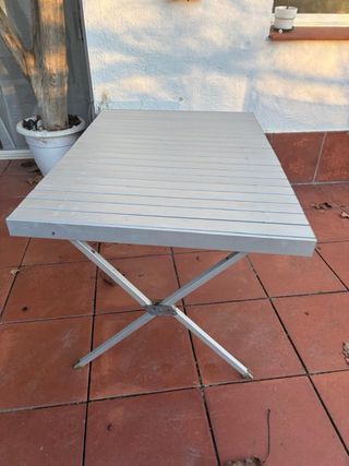 Mesa plegable camping