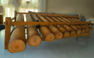 Xilófono de Bambú Artesanal