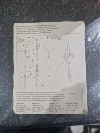 Modellino Elicottero Fabbri Italeri Scala 1:100
