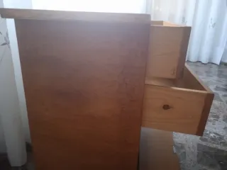 Mesa Auxiliar Madera Rústica
