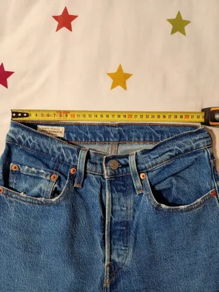 Pantalón Levi's 501 Mujer Azul