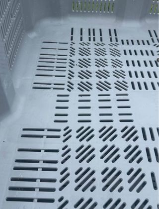 Caja Palet Plástico Gris