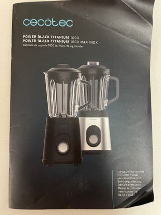 Vaso Batidora Cecotec