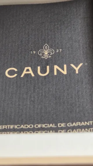 Reloj Cauny Esfera Azul y Correa Plateada