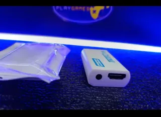 Adaptador Wii a HDMI + Cable HDMI nuevos.