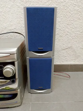 Equipo de música Pioneer plata