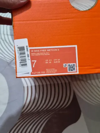 Zapatillas Nike Free Metcon 6 Talla 42