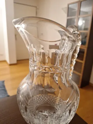 Brocca Saint Louis in Vetro Trasparente